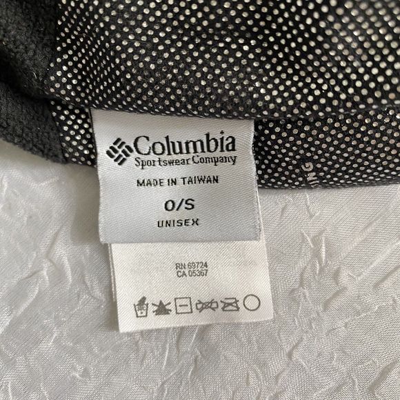 Columbia Ear Flap Hat Red Fair Isle Logo Heat Shield Pom Pom Knit Beanie Cap OS - Picture 9 of 12